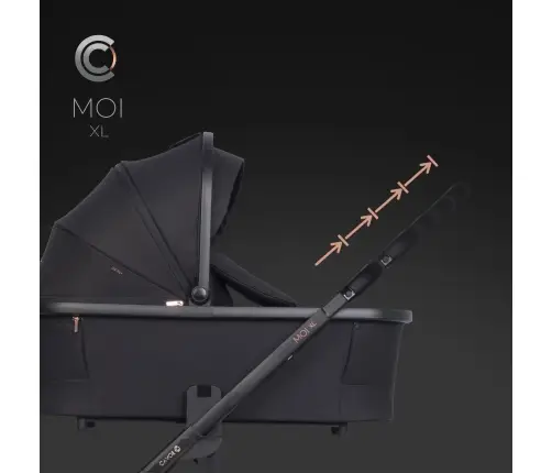 Gondola do wózka dziecięcego Cavoe Moi XL Meteorite