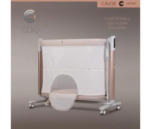 Elektryczna kołyska łóżeczko 4w1 Cavoe COQ Cashmere