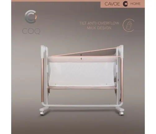 Elektryczna kołyska łóżeczko 4w1 Cavoe COQ Cashmere