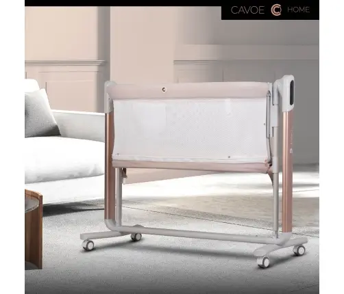 Elektryczna kołyska łóżeczko 4w1 Cavoe COQ Cashmere