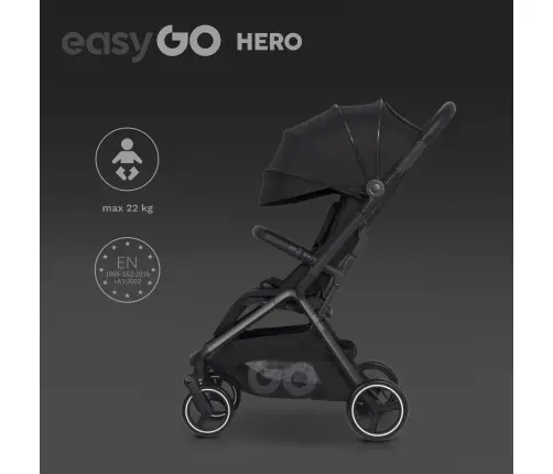 EasyGo Hero Ebony Black Vezimėlis