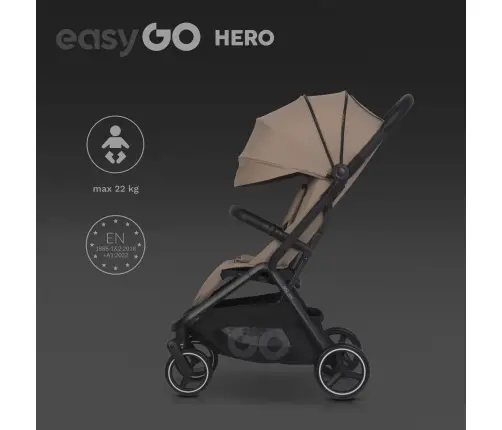 EasyGo Hero Golden Beige Jalutuskäru