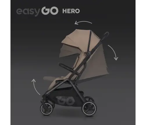 EasyGo Hero Golden Beige Jalutuskäru