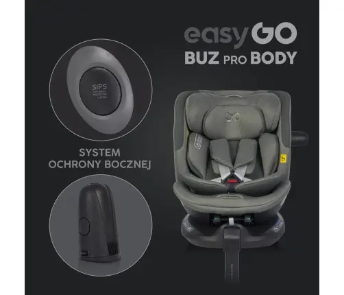 EasyGo Buz Pro Body Greener Детское автокресло 0-36 кг EasyGo Buz Pro Body Greener Детское автокресло 0-36 кг