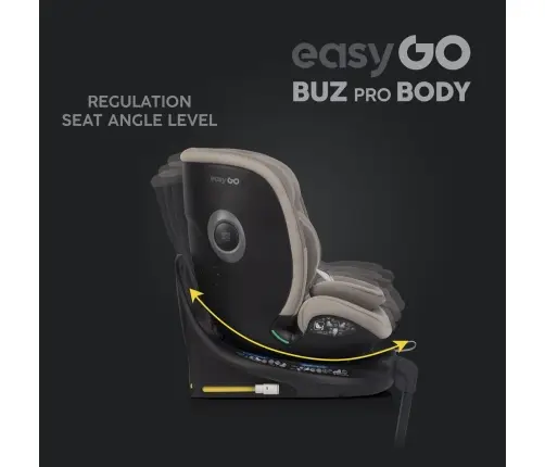 EasyGo Buz Pro Body Taupe Bērnu autosēdeklis 0-36 kg
