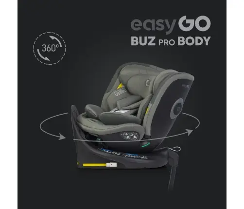 EasyGo Buz Pro 0-13 кг и EasyGo Buz Pro Body 0-36 кг Greener Детское автокресло 2в1