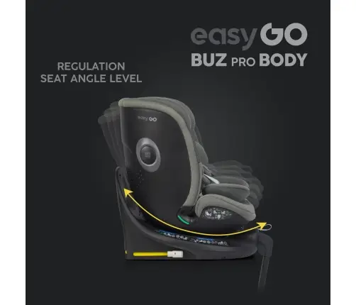 EasyGo Buz Pro 0-13 кг и EasyGo Buz Pro Body 0-36 кг Greener Детское автокресло 2в1