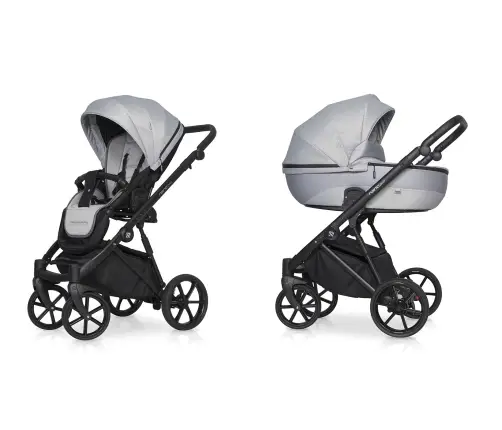 Riko Nano Pro GreyFox Bērnu rati 2 in 1