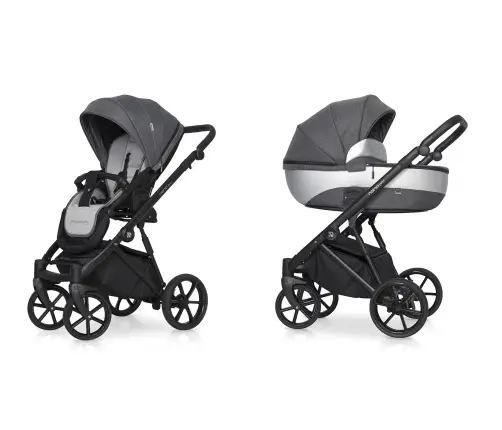 Riko Nano Pro Onyx Bērnu rati 2 in 1