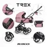 Riko Trex Energy Pink Bērnu rati 2in1