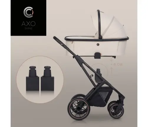 Cavoe Axo Shine Champagne Vaikiškas vežimėlis