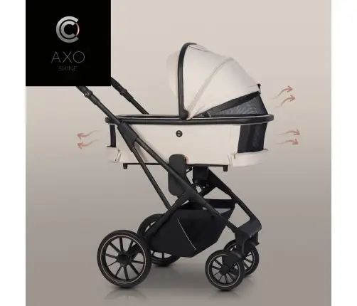 Cavoe Axo Shine Champagne Vaikiškas vežimėlis