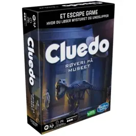 Hasbro - Cluedo Robbery At The Museum (Danish) Hasbro - Cluedo Robbery At The Museum (Danish)