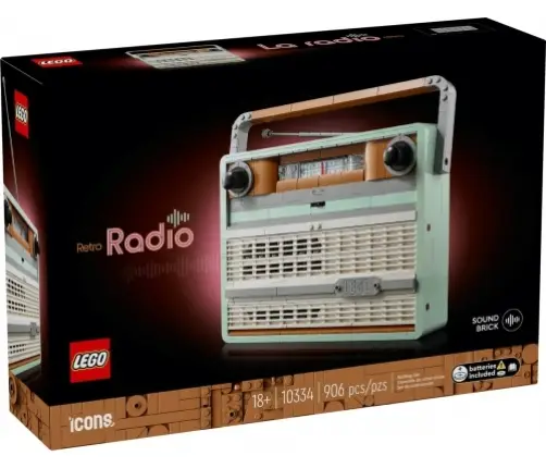 Lego 10334 - Icons Retro Radio