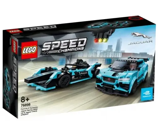 Lego 76898 - Formula E Panasonic Jaguar Racing Gen2 Car & Jaguar I-pace Etrophy
