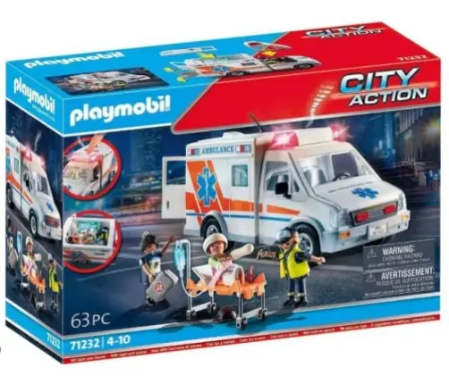 Playmobil 71232 - City Action Hospital Ambulance