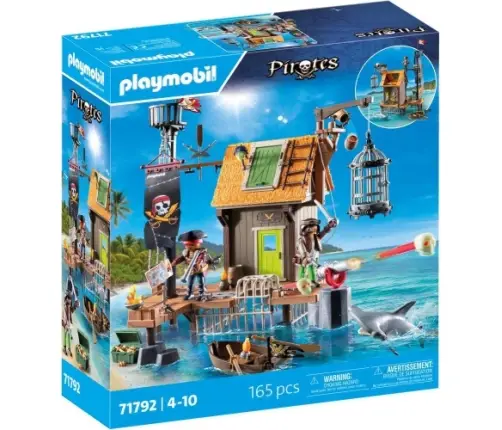 Playmobil 71792 - Pirate Harbor And Lair with Prisons