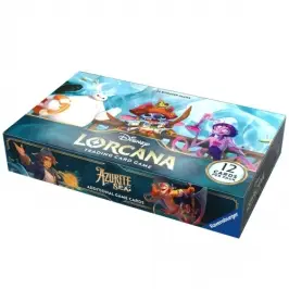 Ravensburger - Disney Lorcana TCG Azurite Sea Booster Box Display 24 Pcs