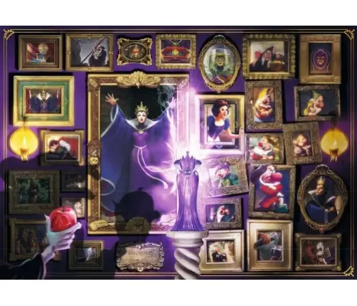 Ravensburger - Puzzle 1000 Disney Villainous Evil Queen