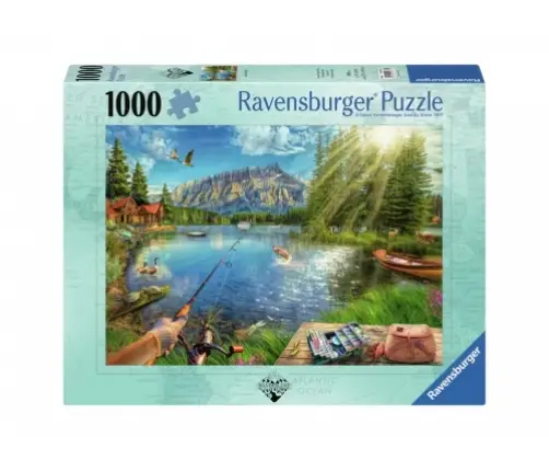 Ravensburger - Puzzle 1000 Life At The Lake