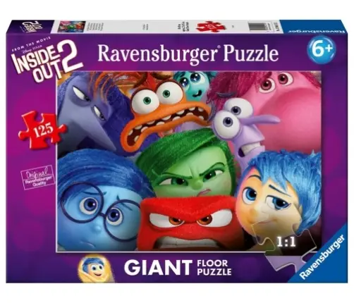 Ravensburger - Puzzle 125 Giant Floor Inside Out 2