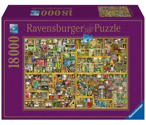 Ravensburger - Puzzle 18000 Colin Thompson Bookshelf