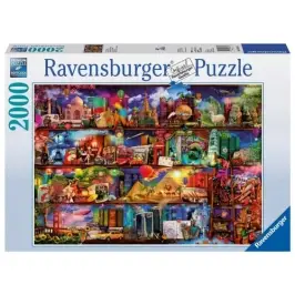 Ravensburger - Puzzle 2000 Travel Shelves