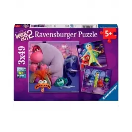 Ravensburger - Puzzle 3x49 Inside Out 2 Ravensburger - Puzzle 3x49 Inside Out 2