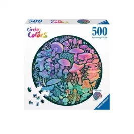 Ravensburger - Puzzle 500 Champignons Circle of Colors