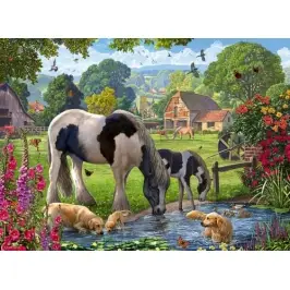 Ravensburger - Puzzle 500 Hadlow Ponies