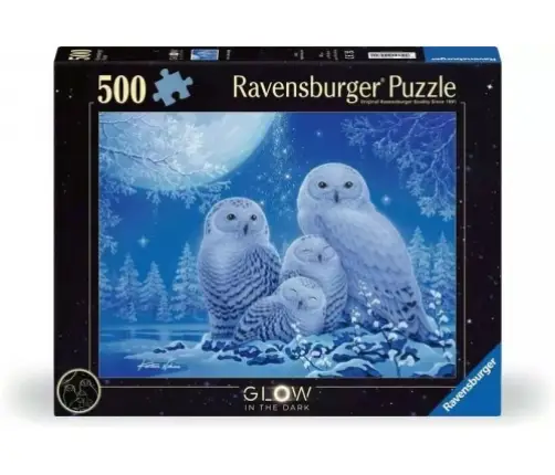 Ravensburger - Puzzle 500 Owls In The Moonlight