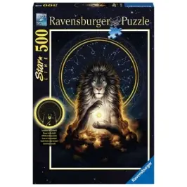 Ravensburger - Puzzle 500 Star Line Shining Lion