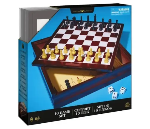 Spin Master - 10 Games Set Blue