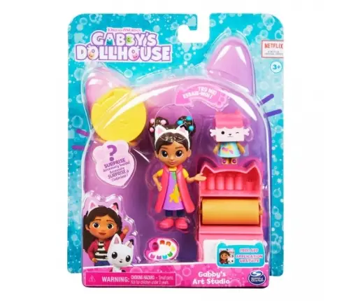 Spin Master - Gabby s Dollhouse Cat-Tivity-Pack Gabby s Art Studio