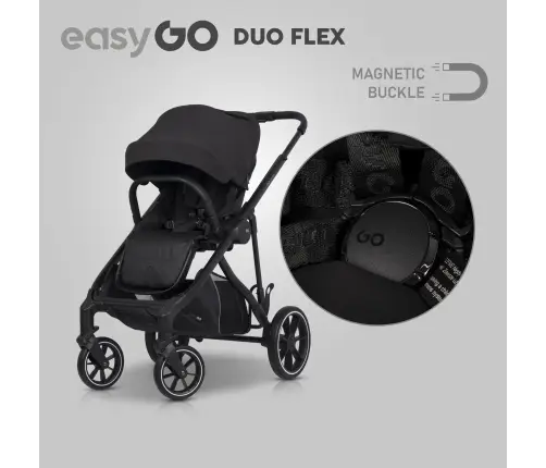 EasyGo Duoflex Ebony Black Прогулочная коляска