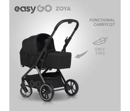 EasyGo Zoya Ebony Black Jalutuskäru