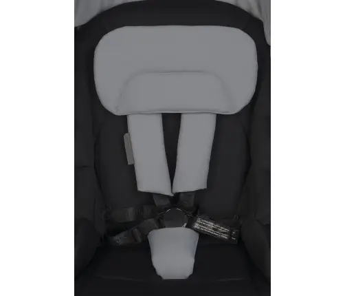 EasyGo Duoflex Cloudy Gray Dvivietė vežimėlis