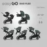 Siedzisko spacerówki do wózka dziecięcego EasyGo Duoflex Sage Green