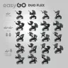 Siedzisko spacerówki do wózka dziecięcego EasyGo Duoflex Sage Green