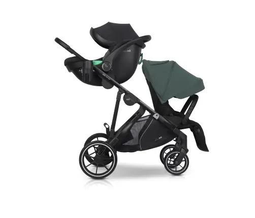 Wózek dziecięcy EasyGo Duoflex Sage Green 2 siedziska