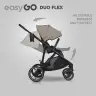 EasyGo Duoflex Savana Beige Twin Stroller