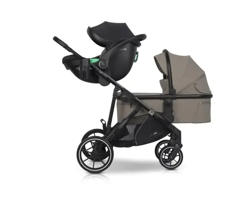 EasyGo Duoflex Savana Beige Twin Stroller