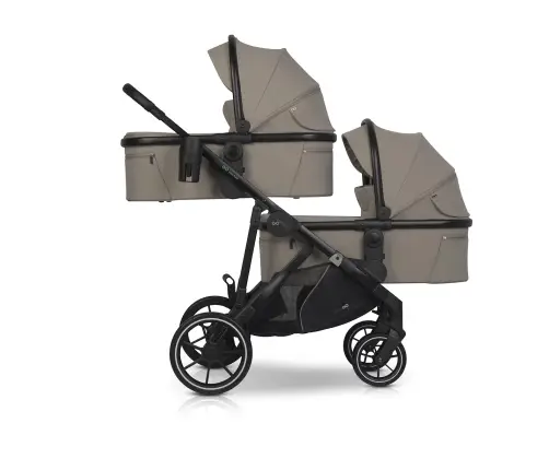 EasyGo Duoflex Savana Beige Twin Stroller