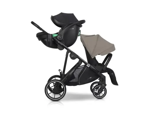 EasyGo Duoflex Savana Beige Twin Stroller