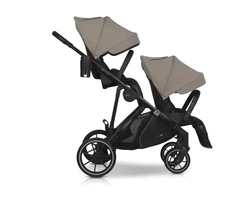 EasyGo Duoflex Savana Beige Twin Stroller
