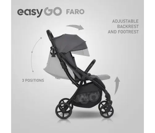 EasyGo Faro Cloudy Gray Vezimėlis
