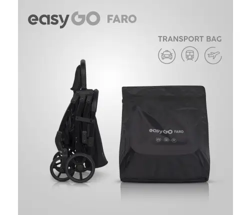 EasyGo Faro Ebony Black Stroller