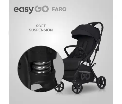 EasyGo Faro Ebony Black Stroller