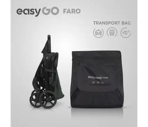 EasyGo Faro Sage Green Pastaigu rati