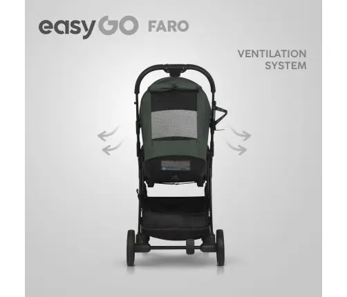 EasyGo Faro Sage Green Pastaigu rati